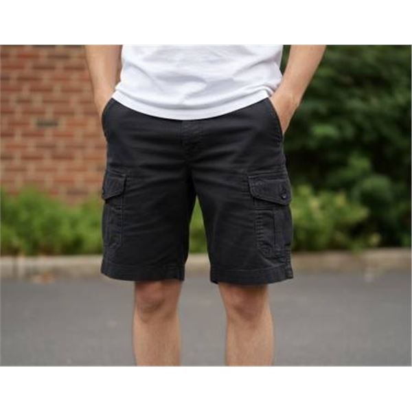 Men’s Cargo Shorts, Size 30, Model 1812340, Cotton-Spandex Blend