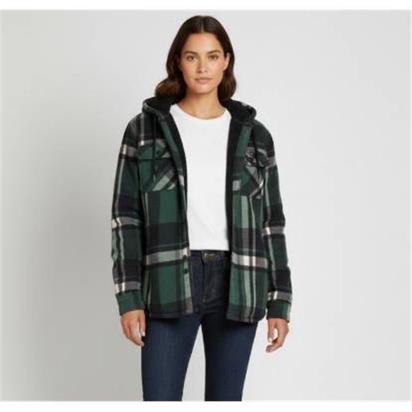 Realtree XXL Hooded Plaid Long-Sleeve Shirt