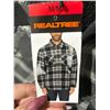 Image 3 : Realtree Men’s Checkered Fleece Jacket in Size M/M