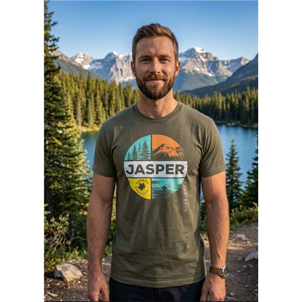 Alstyle Jasper Graphic T-Shirt, Size S/P