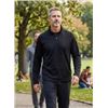 Image 1 : Greg Norman Black Quarter-Zip Pullover Size Small