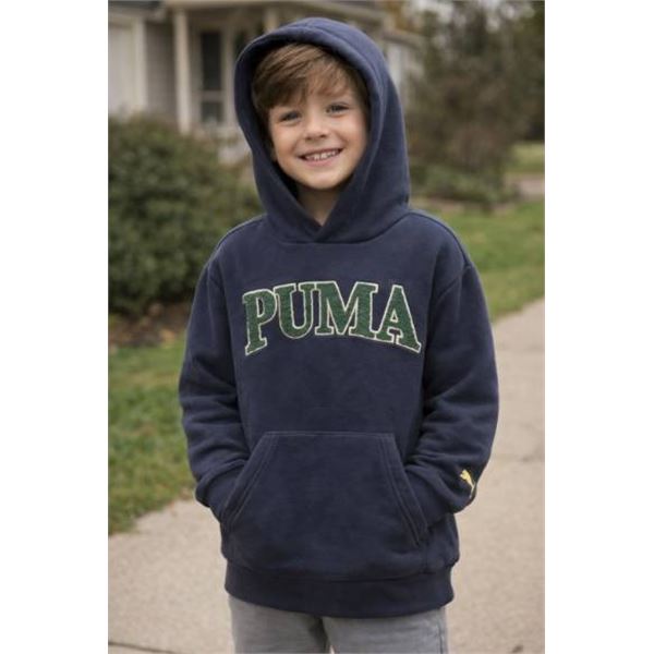 Puma Boys Hoodie, Size Medium (M/M), Model 3513001