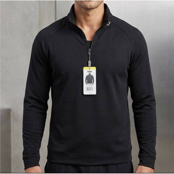 Greg Norman S/P Men’s Black Quarter-Zip Pullover