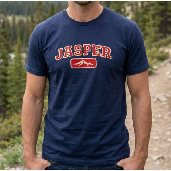 River Wear True North T-Shirt Size L With Jasper Design
