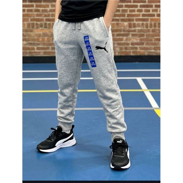 Puma Youth Sweatpants Grey US Size Large (10/12)