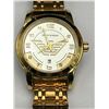 Image 3 : Emporio Armani Gold-Tone Gents Quartz Watch With Link Bracelet