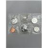 Image 2 : 1963 Canada Coin Set Featuring Elizabeth II Silver Dollar and Denominations