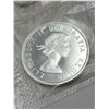 Image 3 : 1963 Canada Coin Set Featuring Elizabeth II Silver Dollar and Denominations
