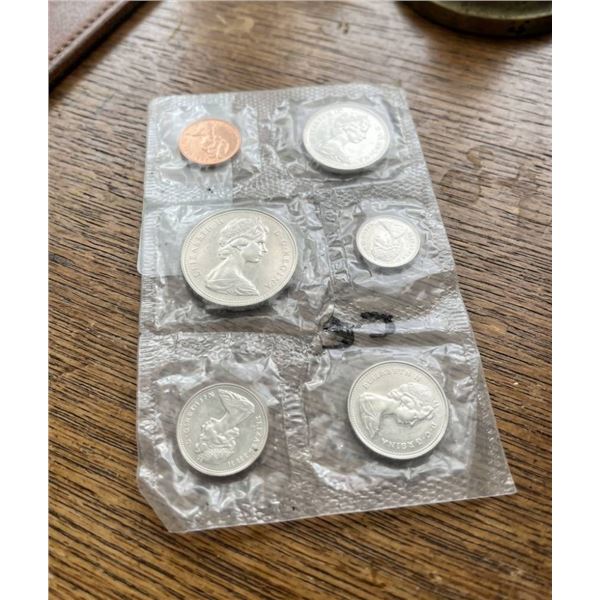 1972 Canada Six-Coin Set Featuring Elizabeth II