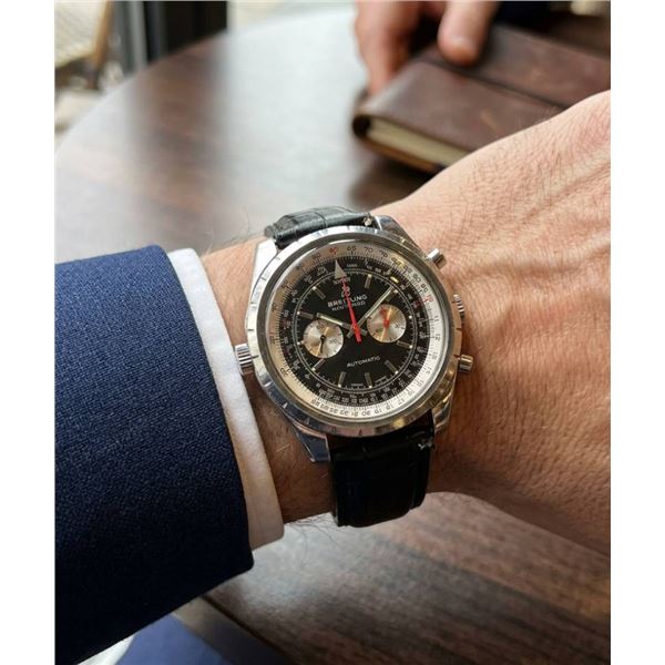 Breitling “STYLE” Chrono-Matic Automatic Watch with Doxa Strap