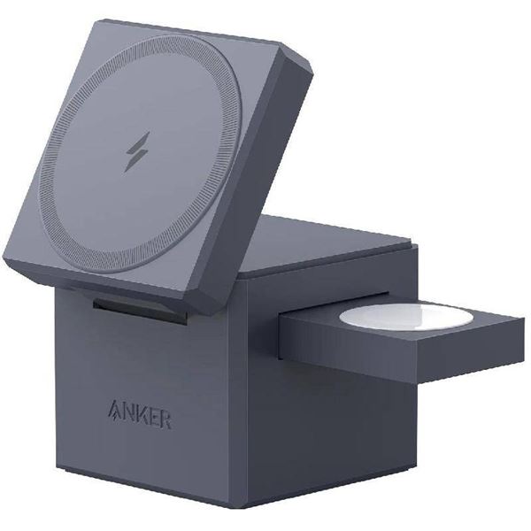 Anker 3-in-1 Cube with MagSafe, Model A2957, Compatible with Apple Watch and iPhone