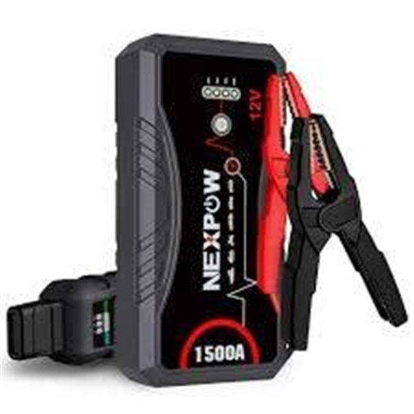 NEXPOW Q10S Car Battery Jump Starter Pack, 1500A Peak, 12V