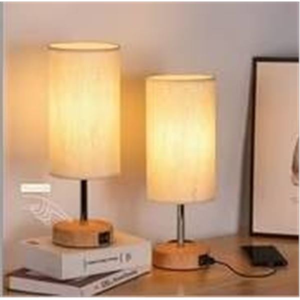 Yarra Decor Touch Control USB Table Lamp, Home Office, 2-Pack