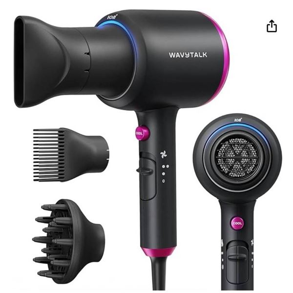 WavyTalk Blown Away Ionic Hair Dryer