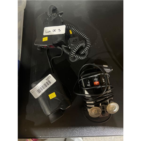 Halo Wildgame Rangefinder and 2 Radar Detectors, Lot of 3 Units