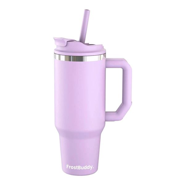 FrostBuddy 40 oz Tumbler with Straw, Pink