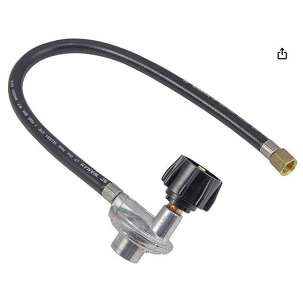 Char-Broil 20-Inch Propane Hose and Regulator