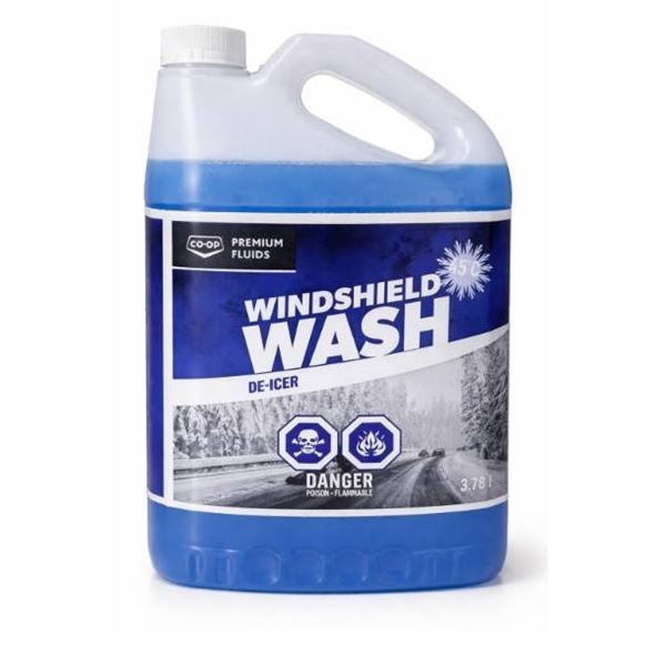 Co-Op Premium Fluids Windshield Wash DE-Icer 3.78L (3 Units)