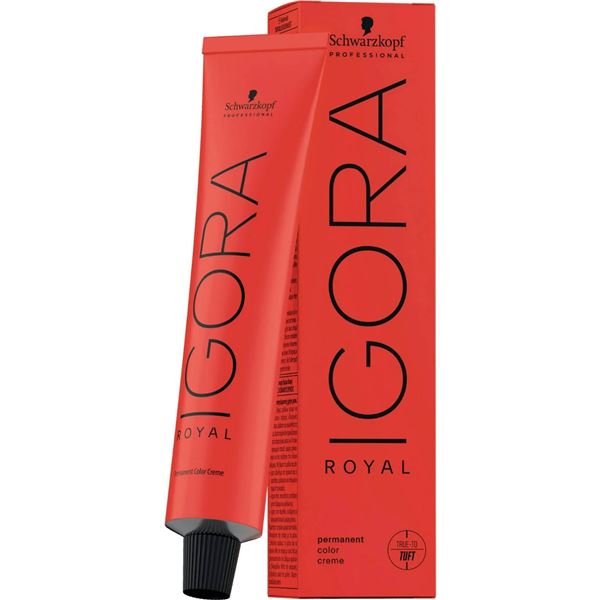 Igora Royal 8-0 Light Blonde Natural Hair Color, Lot of 60 Units, 60ml Each