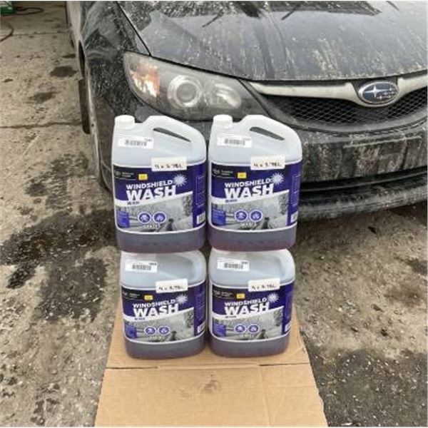Windshield Washer De-Icer Fluid, 3.78L (4-Pack)