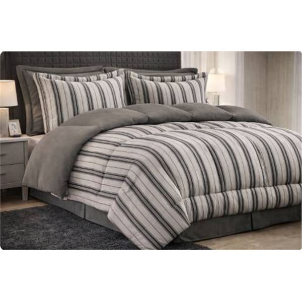 Comfy World Queen Size 7 piece Bed in a Bag Set