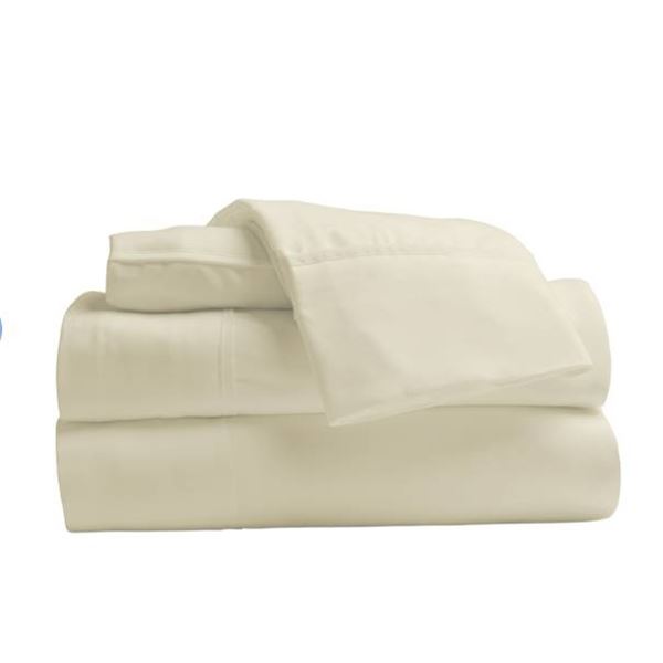 Comfy Bamboo World King Size 4-Piece Sheet Set in Beige