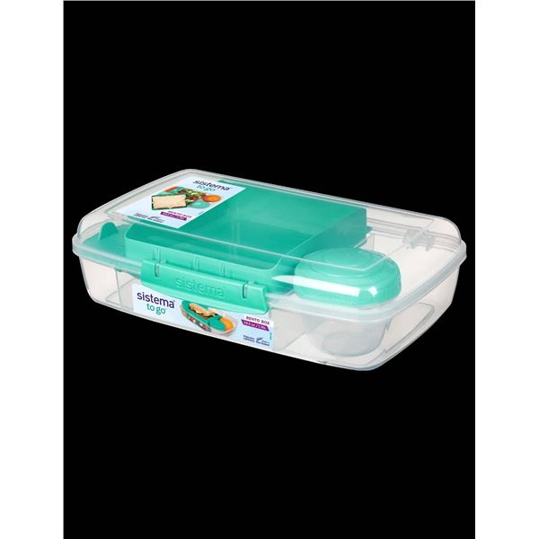 Sistema To Go 1.76L Bento Lunch Boxes, Lot of 2