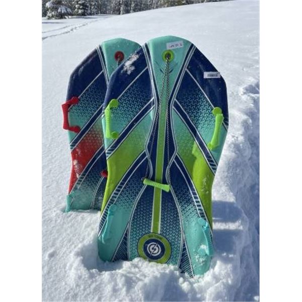 Lot of 2 – Sno-Storm Viper Nex 50-inch Sled with Pull Rope and Hand Grips
