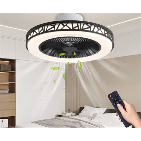 NFOD Ceiling Fan With Lights for Bedroom, Model X0041EHR17