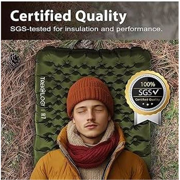Trekology UL R7 Ultralight Sleeping Mat with Dual-Sided Insulation