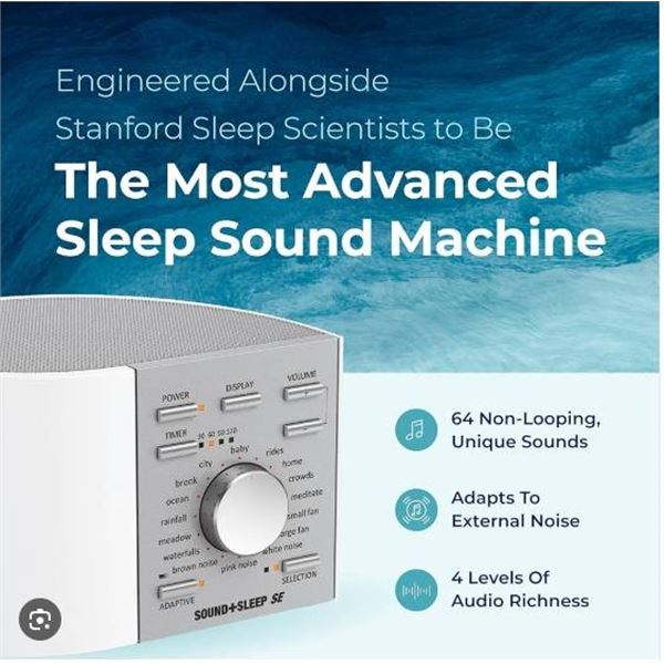 Sound+Sleep SE Adaptive Sound Sleep Therapy System