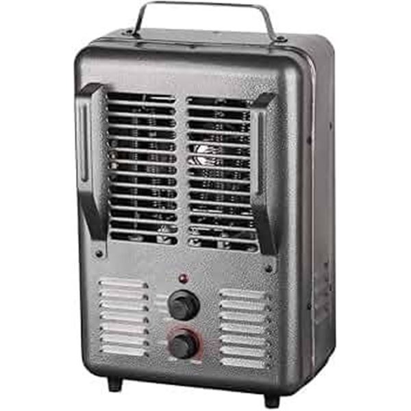 HomeBase Milkhouse Utility Heater with Adjustable Thermostat