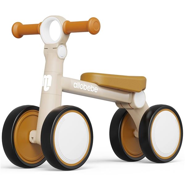 Allobebe Baby Balance Bike with 4 Wheels