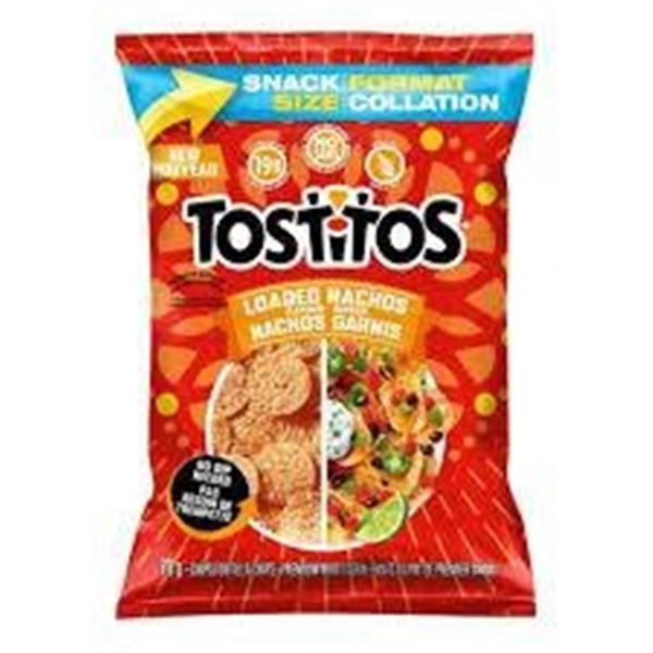 Case of Tostitos Nachos Garnis Tortilla Chips – 36 Bags
