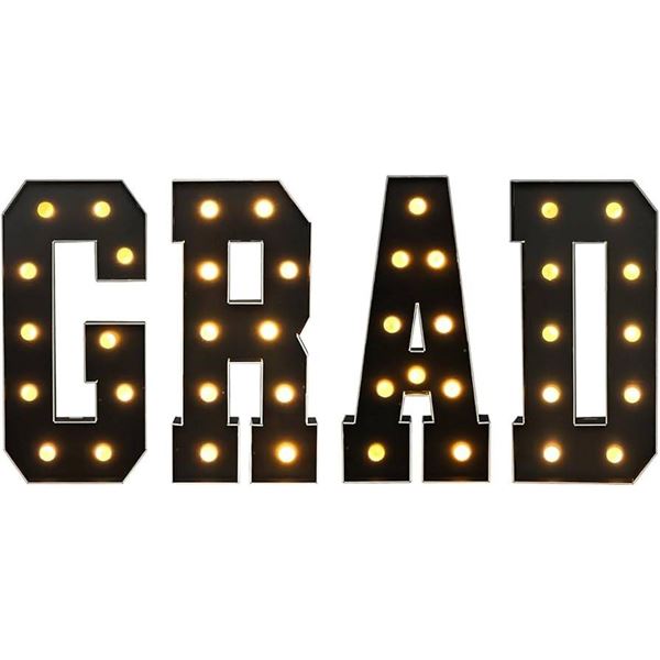 40-Inch Large Black Graduation Party Decorations