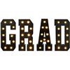 Image 1 : 40-Inch Large Black Graduation Party Decorations