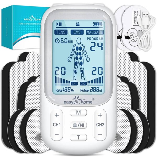 Easy@Home Tens and Powered Muscle Stimulator