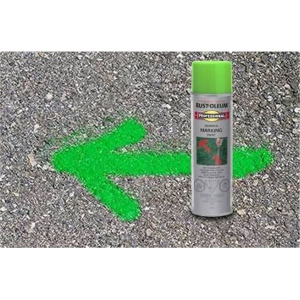 Lot of 3 Rust-Oleum Professional Inverted Marking Paint 426g Each