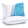 Image 1 : Shredded Memory Foam Pillows (Queen, 2 Pack)