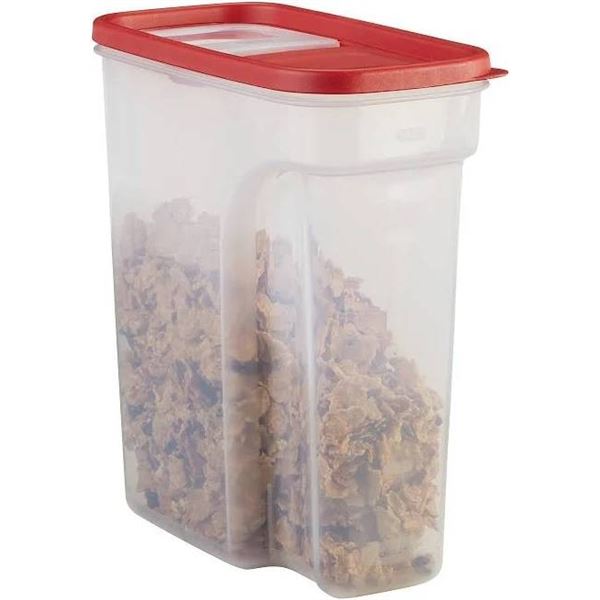 Lot of 2 – Rubbermaid 4.3L Cereal Keeper for Modular Pantry Storage