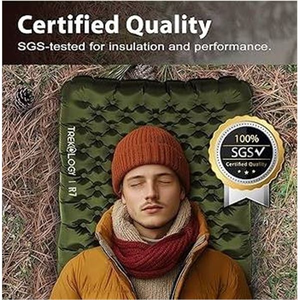 Trekology UL R7 Ultralight Sleeping Mat with Dual-Sided Insulation
