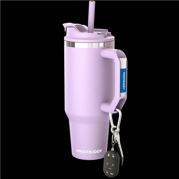 FrostBuddy Thicc Buddy40 Tumbler With Straw – 40 oz, Pink