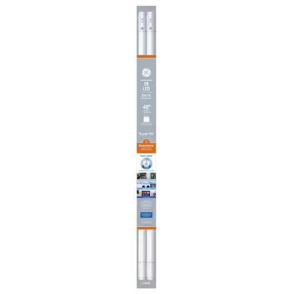 Lot of 3 – GE Type A/Type B LED T8 32W Replacement Tubes, 48 Inches