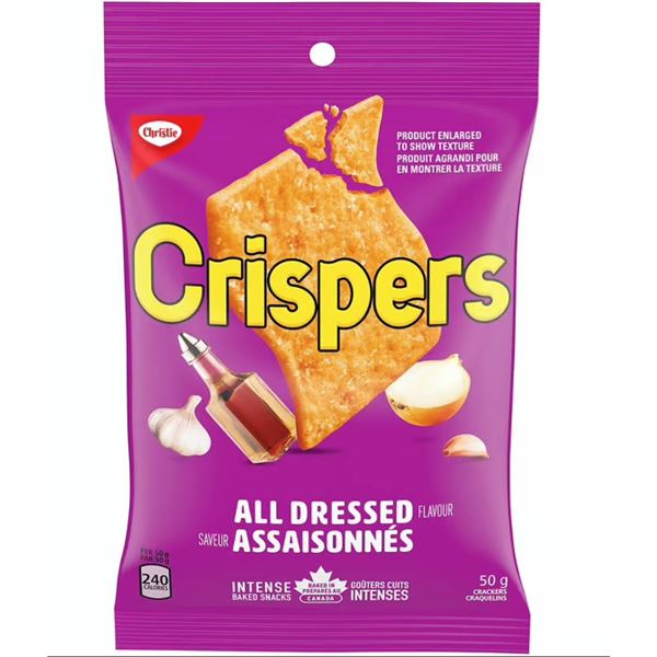 Christie Crispers All Dressed Flavor 14 x 50g