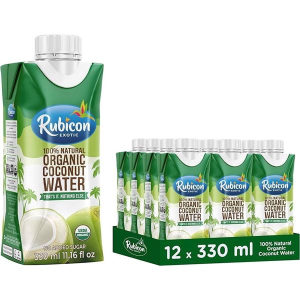 Rubicon Exotic Organic Coconut Water 12 x 330 ml