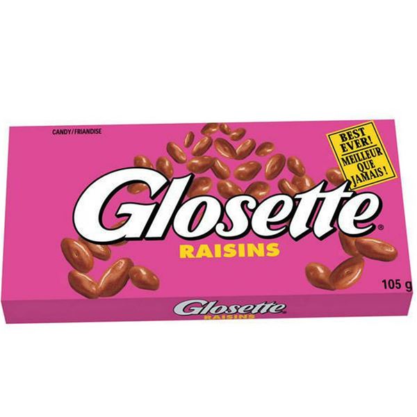 Glosette Raisins 10 x 105g – Candy Item