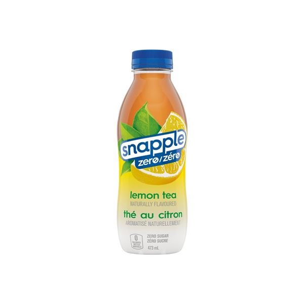 Snapple Zero Sugar Lemon Tea – 12 x 473mL Bottles