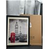Image 2 : 12×16 Picture Frame Display with Strengthened Glass and Black Finish