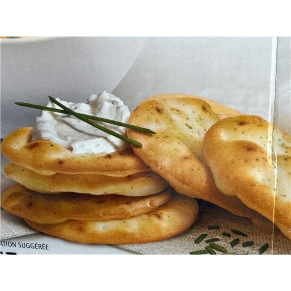 Sensible Portions Pita Bites Garlic ‘n Chive 567g Crackers (2 x 283.5g)