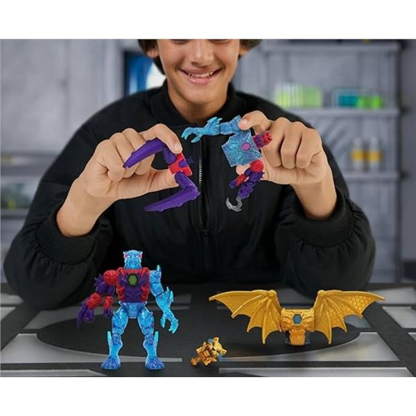 MrBeast Lab Hybrids Hyperfusion Mix-and-Match Action Figures 2-Pack